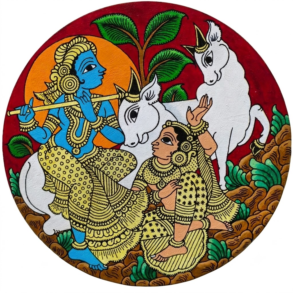 Kailash Kalamkari Logo